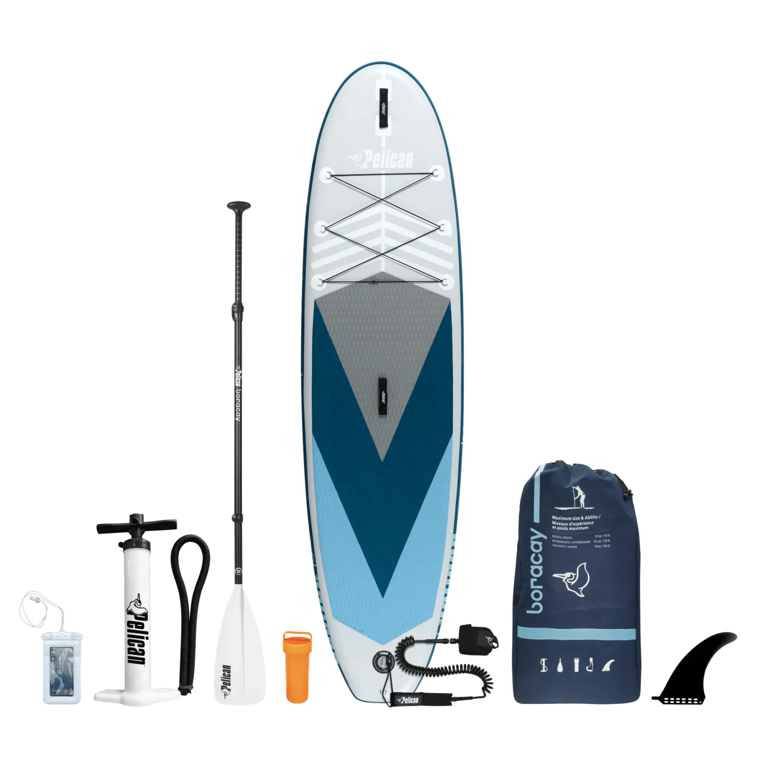 Pelican Boracay 10'4" Inflatable Paddle Board 2 Pelican Boracay 10'4" Inflatable Paddle Board - Image 2