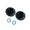 Pelican Pedal Boat Wheel Bushings In Black - Pack Of 2