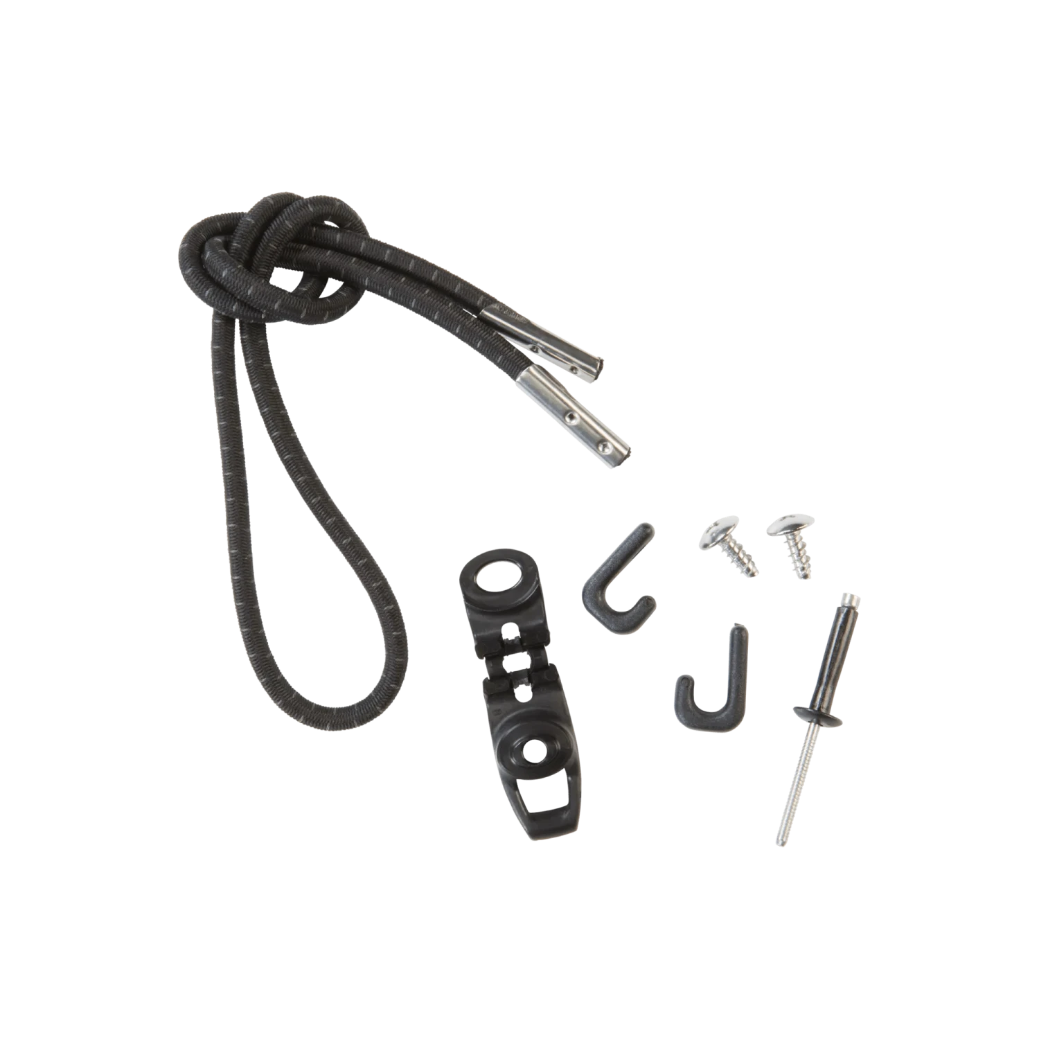 Pelican Black & Gray 25" (63.5 Cm) Paddle Tie-Down With Hook 1 Pelican Black & Gray 25" (63.5 Cm) Paddle Tie-Down With Hook